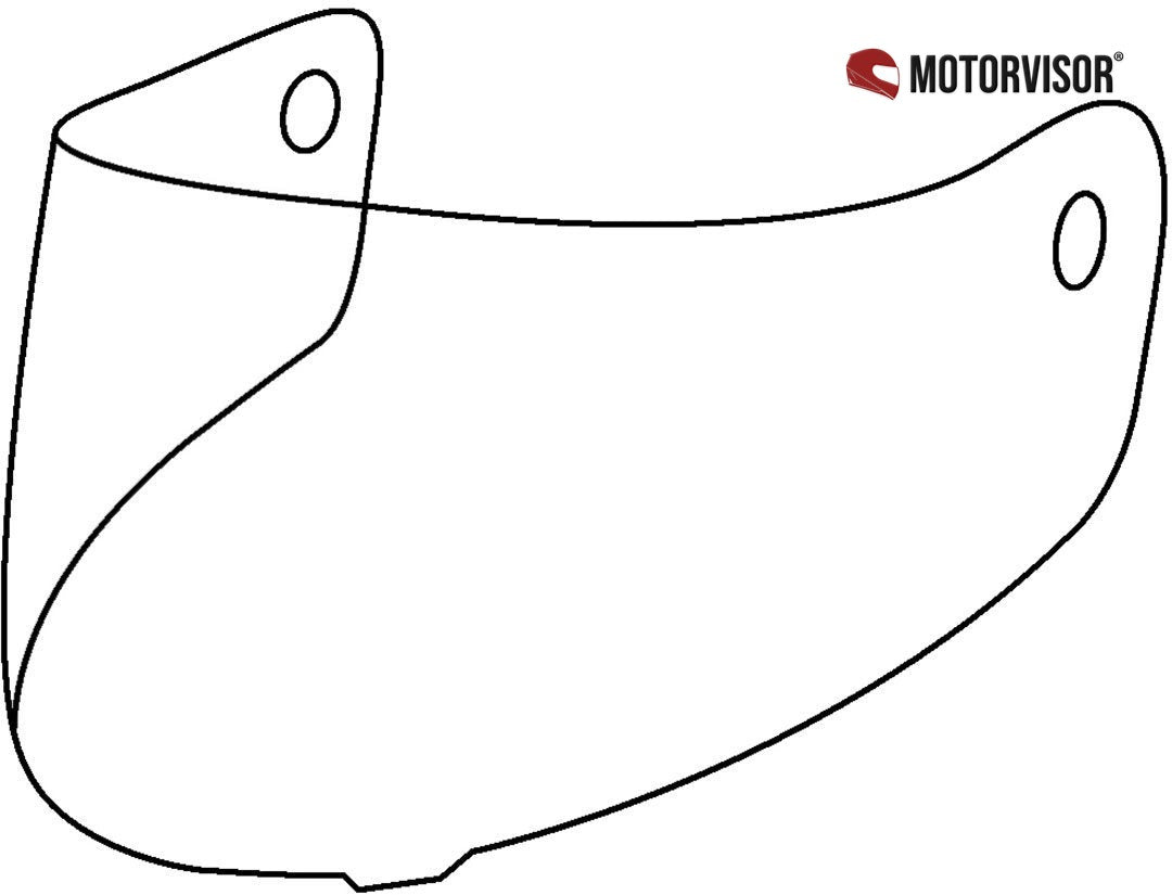 Viseira de capacete para moto — Motorvisor