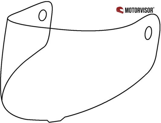 Viseira de capacete para moto — Motorvisor