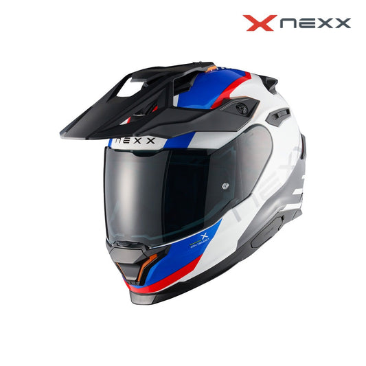 NEXX Y.TRAVL QUEST BRANCO AZUL VERMELHO MATTE — imagem 2