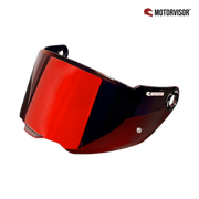 Viseira Red Axxis Hawk Evo