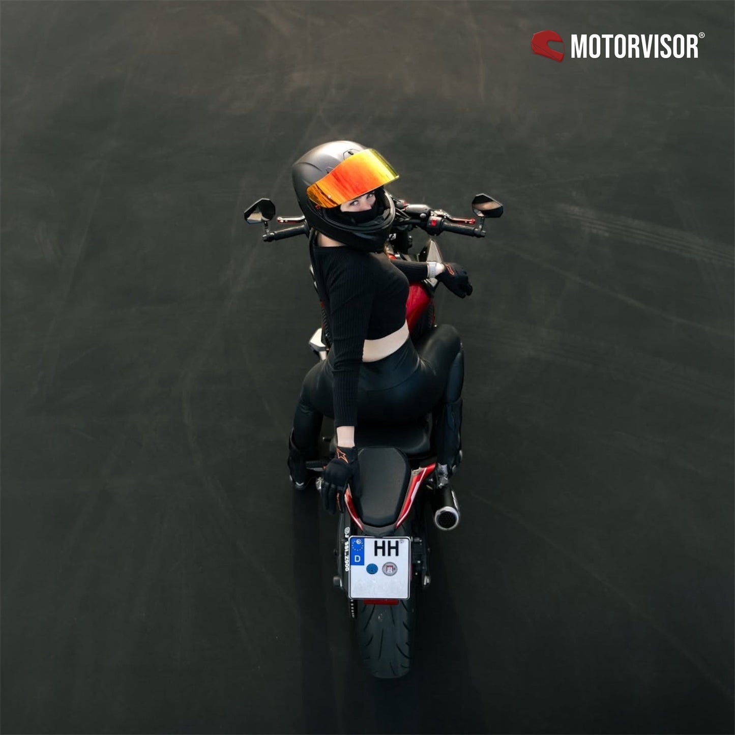 Viseira para AGV - K1 / K1 S / K1 S E2206 / K3 SV / K5 / K5 S / COMPACT ST — imagem 5