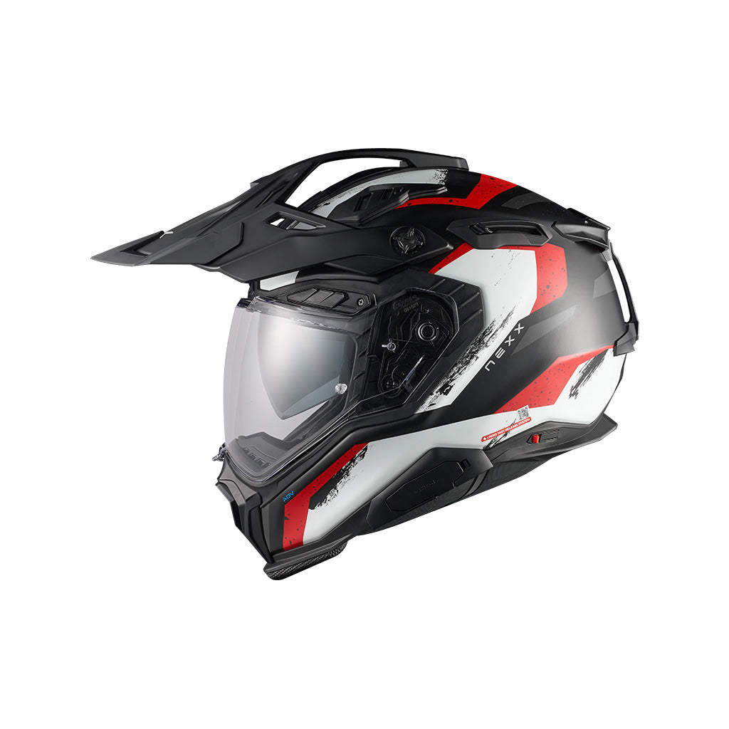 NEXX X.WED3 KODIAK BRANCO VERMELHO MATTE