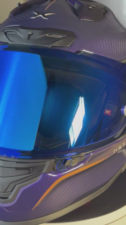 NEXX Helmet - X.R3R HAGIBIS CARBON / PURPLE
